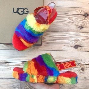 UGG Fluff Yeah Slide Cali Collage